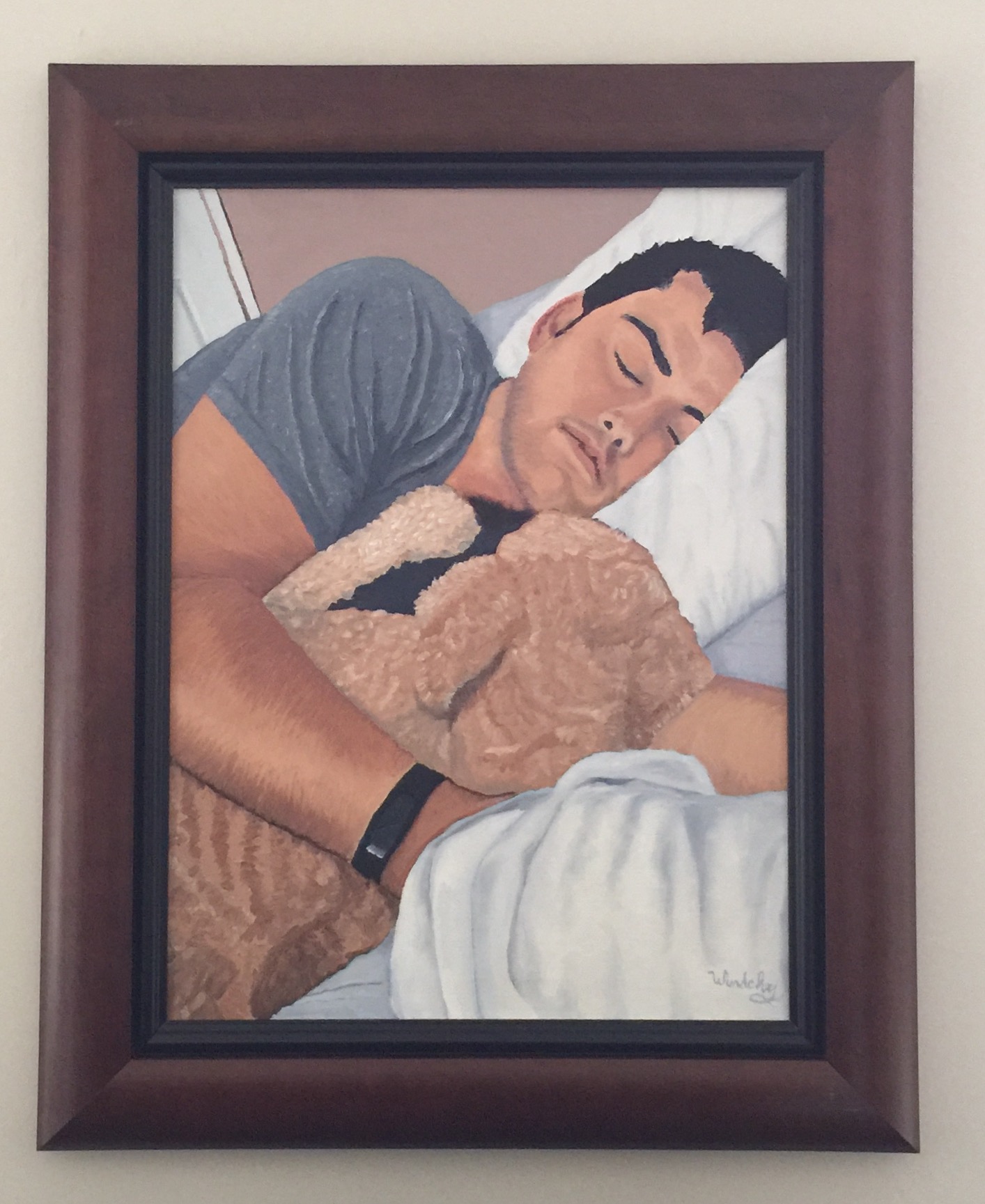 Billy w Venus Final Paint hung