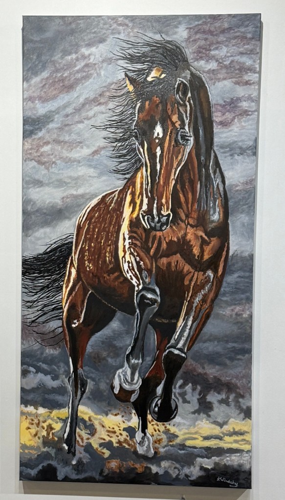 Thoroughbred On the Run